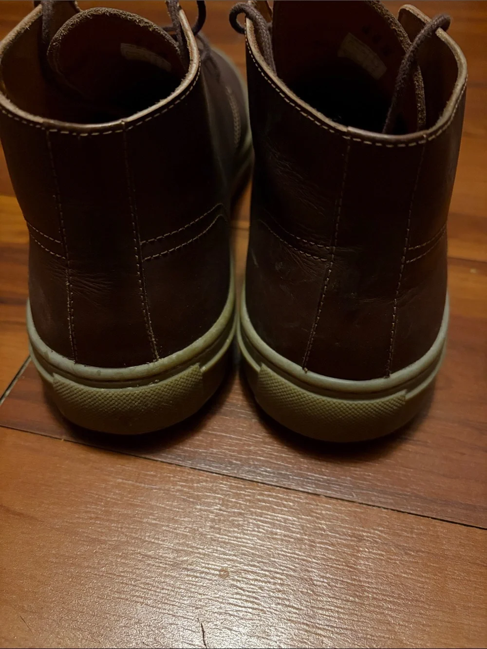 Beckett Simonon Men's Brown Leather Chukka Boots with Gum Sole Sz 11.5
